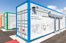 Nissan recycles Leaf batteries for Rome airport, 2025